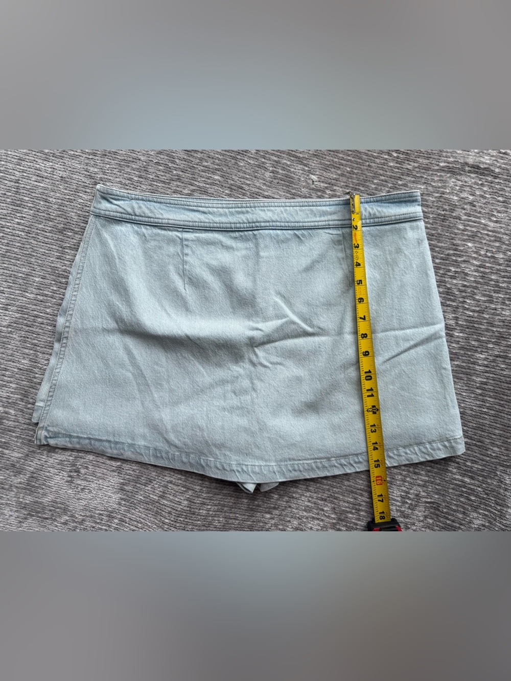 J.crew Women’s Denim skort Montauk Wash Size 14 - Picture 9 of 12